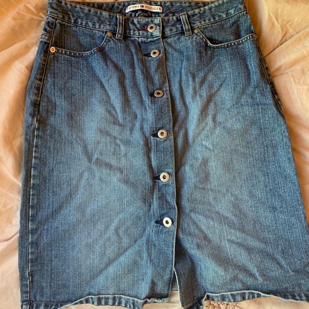 Vintage Tommy Hilfiger Jean Skirt